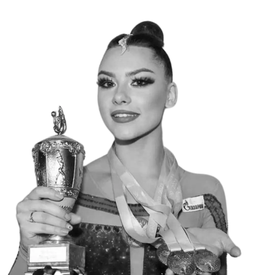 Лала Крамаренко, чемпионка Европы по художественной гимнастике
